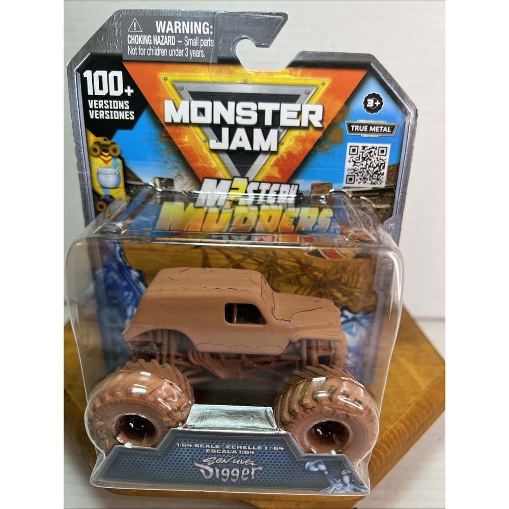 Megalodon (Mudders)‎ Monster Jam Truck (Spin Master)(2024) Mystery Mudder Series
